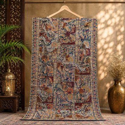 Maria B Inspired Luxury Embroidered Dupatta – Premium Designer Party Wear | 2.5 Yards