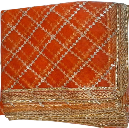 Sequence Net Dupatta – 2.5 Yards Luxury Party Wear Dupatta